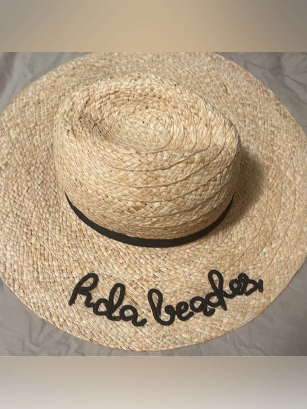 BTB Los Angelses Straw “Hola Beaches” Beach Hat